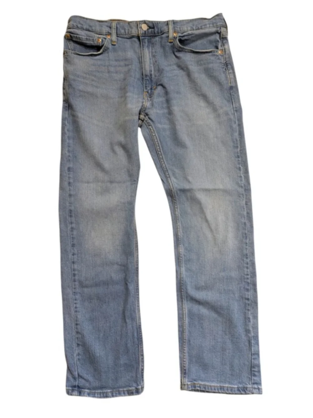 Levi's 513 Straight Jeans 36 x 30 Light Wash
